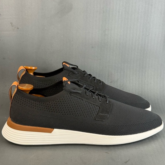 Men’s Wolf & Shepherd black SwiftKnit Derby sneaker shoes size 14